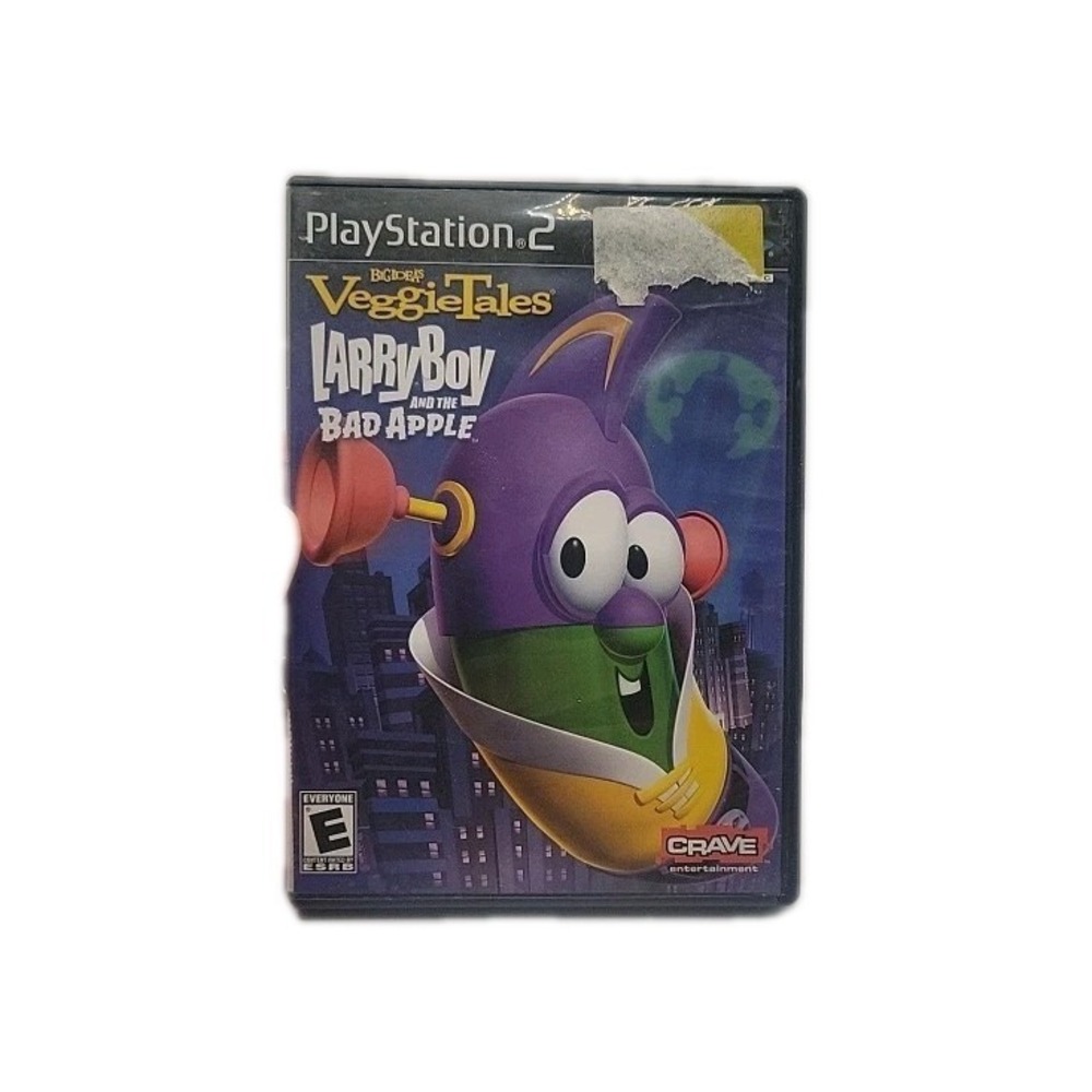 VeggieTales: Larry Boy and the Bad Apple Game (Sony PlayStation 2, 2006)